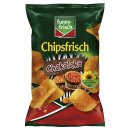 funny-frisch Chipsfrisch Chakalaka 3er Pack (3x150g Packung) + usy Block