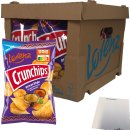 Lorenz Chips Crunchips African Style Kartoffelchips 10er Pack (10x150g Packung) + usy Block