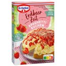 Dr. Oetker Erdbeer-Zeit Set 4x Backmischungen für Kuchen und Windbeutel (1,05kg Gesamt) + usy Block