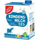 Gut&Günstig Kondensmilch 7,5% mit Schraubverschluss 3er Pack (3x340g Packung) + usy Block