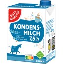 Gut&Günstig Kondensmilch 7,5% mit Schraubverschluss 20er VPE (20x340g Packung) + usy Block