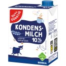 Gut&Günstig Kondensmilch 10% mit Schraubverschluss 20er VPE (20x340g Packung) + usy Block