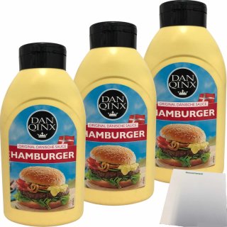 Dan Qinx Original Dänische Sauce Hamburger (400g Flasche)