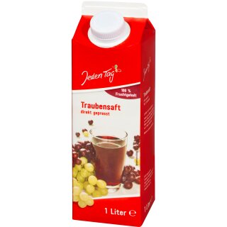 Jeden Tag Traubensaft 100% (1l)