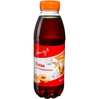 Jeden Tag Eistee Pfirsich (0,5l)