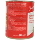 Jeden Tag Hühnernudeltopf mit Muschelnudeln und Hühnerfleisch (800g Dose)