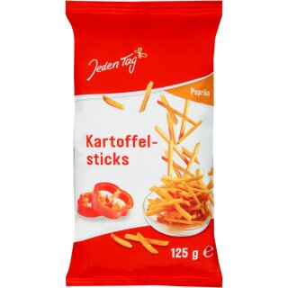 Jeden Tag Kartoffelsticks Paprika (125g)