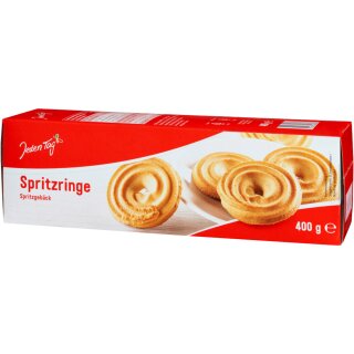 Jeden Tag Spritzringe (400g)
