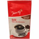Jeden Tag Kaffee Gold edler Spitzenkaffee gemahlen aromatischer Geschmack (500g Packung)