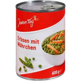 Jeden Tag Erbsen sehr fein mit Möhren (425ml)