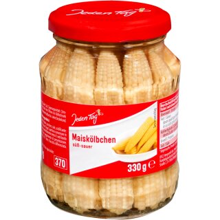 Jeden Tag Maiskölbchen süß-sauer (370ml)