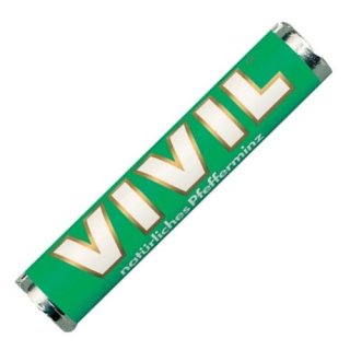 VIVIL Pfefferminz Drops grün (30x29g Rollen)