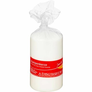 Jeden Tag Stumpenkerze 128x68mm creme (1Stk)