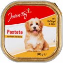 Jeden Tag Hund Feine Pastete Gefügel und Rind (300g...