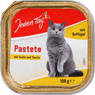 Jeden Tag Katze Feine Pastete Geflügel (100g)