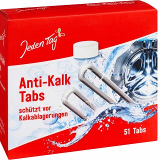 Jeden Tag Anti-Kalk Tabs (51Stk)