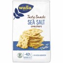 Wasa Tasty Snacks Crackers Meersalz (180g Packung)