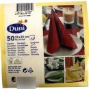 Duni Zelltuch Serviette Gelb 33x33 cm (50er Packung)