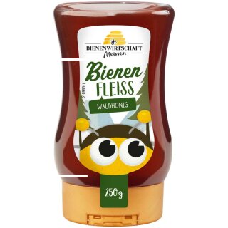 Bienenwirtschaft Meissen Bienenfleiss Waldhonig (250g Flasche)