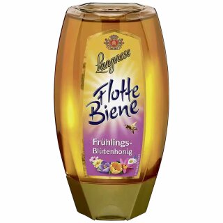 Langnese Flotte Biene Frühlingsblütenhonig (250g Flasche)