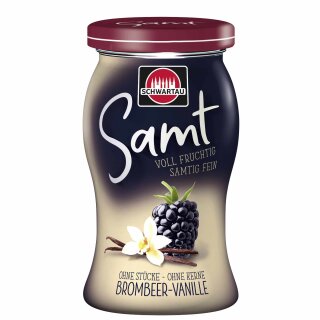 Schwartau Samt Brombeere Vanille (270g Glas)