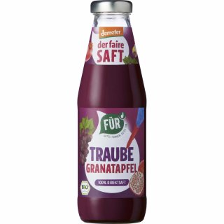 FÜR der faire Saft Traube Granatapfel (0,5 l)