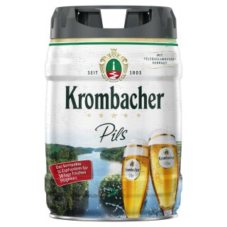 Krombacher Pils Frische-Fässchen (5l Kanister)