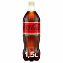 Coca Cola Zero koffeinfrei PET (1,5 l)