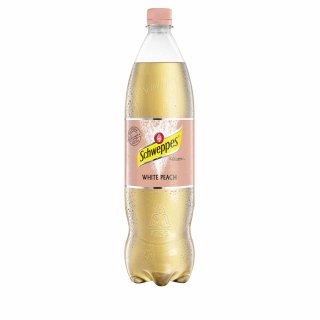 Schweppes White Peach (1,25 l)