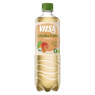 Vilsa Leichte Limo Pfirsich Bio (0,75 l)