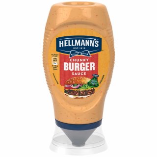 Hellmanns Chunky Burger Sauce (250ml Flasche)