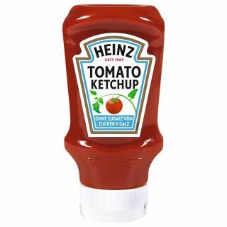 Heinz ZERO ohne Zusatz von Zucker & Salz (400 ml)
