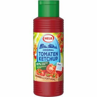 Hela Original Tomaten Ketchup ohne Zuckerzusatz (300ml Flasche)