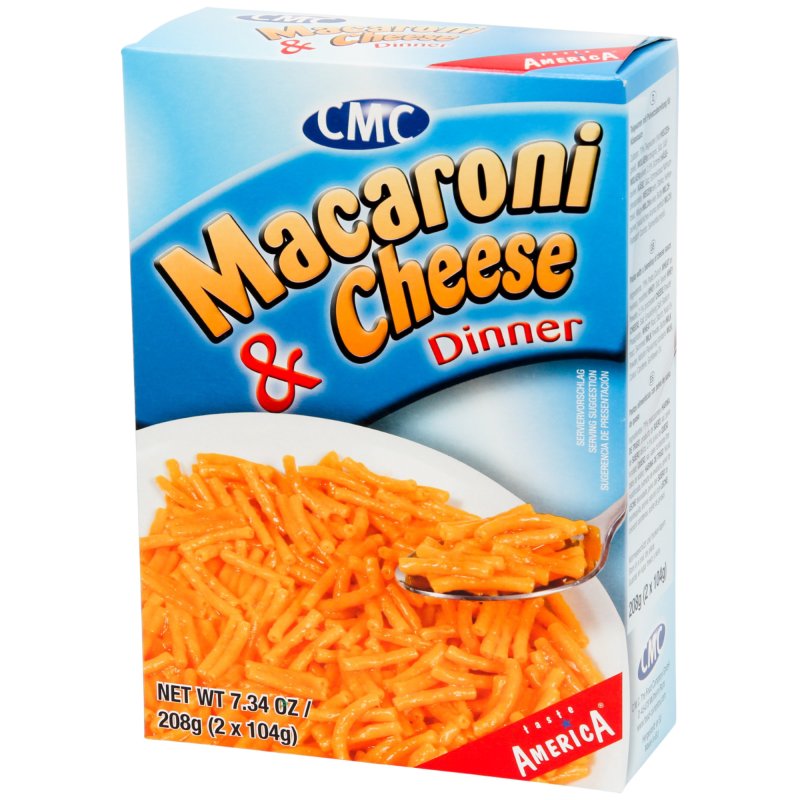 CMC Macaroni & Cheese Dinner taste America (208g Packung)