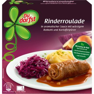 Du darfst Menü Rinderroulade (400g Packung)