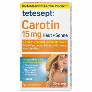tetesept: Carotin (30 Tbl)