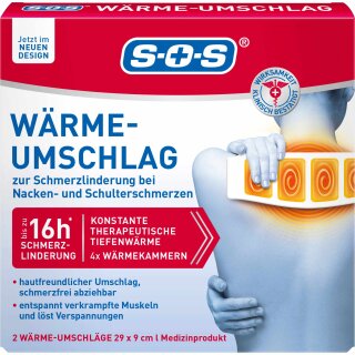 SOS Wärme-Umschlag (2 Stück Packung)