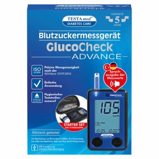 TESTAmed Advance Blutzuckermesser (1 St)