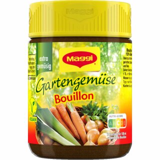 Maggi Gartengemüse Bouillon für 7L (130g Glas)