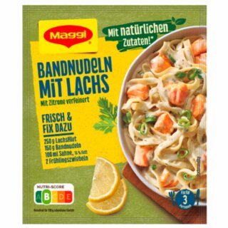 Maggi Fix Bandnudeln mit Lachs (40g Packung)