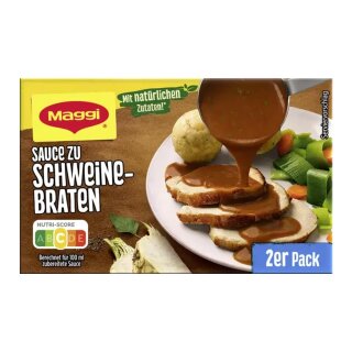 Maggi Delikatess Sauce zu Schweinebraten 2er Pack (2x0,25l Packung)