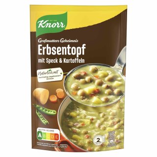Knorr Großmutters Geheimnis Erbsentopf (122g Packung)