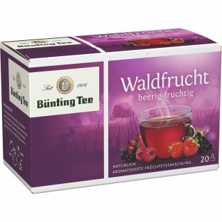 Bünting Tee Waldfrucht (20 x 2,25 g)