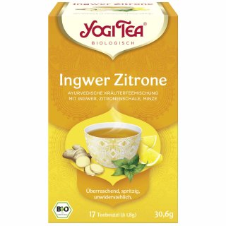 Yogi Tea Ingwer Zitrone (17x1,8g Beutel)