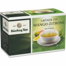 Bünting Tee Grüner Tee Mango-Zitrone (20 x 1,75 g)