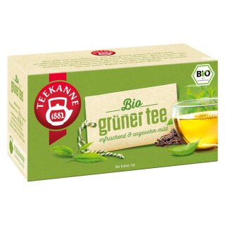 Teekanne Grüner Tee Bio (31,5g Packung)