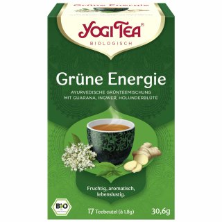 Yogi Tea Grüne Energie 17x1,8g (30,6g Beutel)