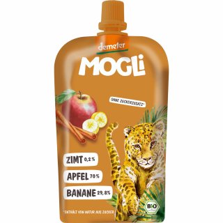 MOGLi Bio Quetschie Apfel Zimt (120 g)