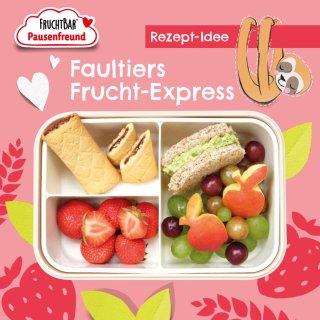FruchtBar Bio-Frucht-Tasche Dinkel  Erdbeere ab 3 Jahren (6 x 22 g)