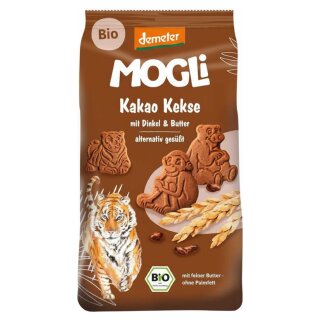 MOGLi demeter Kakao Kekse (125g Beutel)